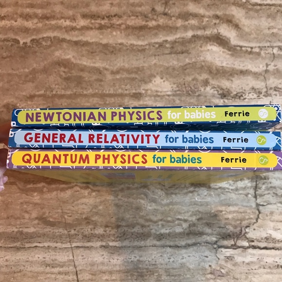 Quantum physics, Newtonian physics, General Relativity for Babies Books - Picture 2 of 6